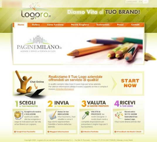 香檳色配白色的網站建設案例